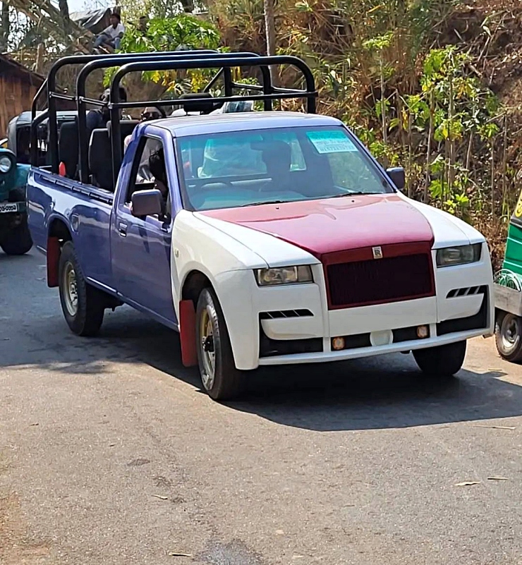 World’s first Rolls Royce pick-up spotted