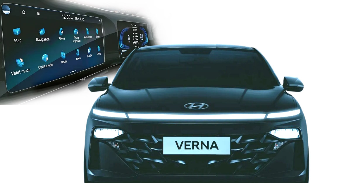 Hyundai Verna DCT Top Variant Leaks  Black And Red Finish Inside