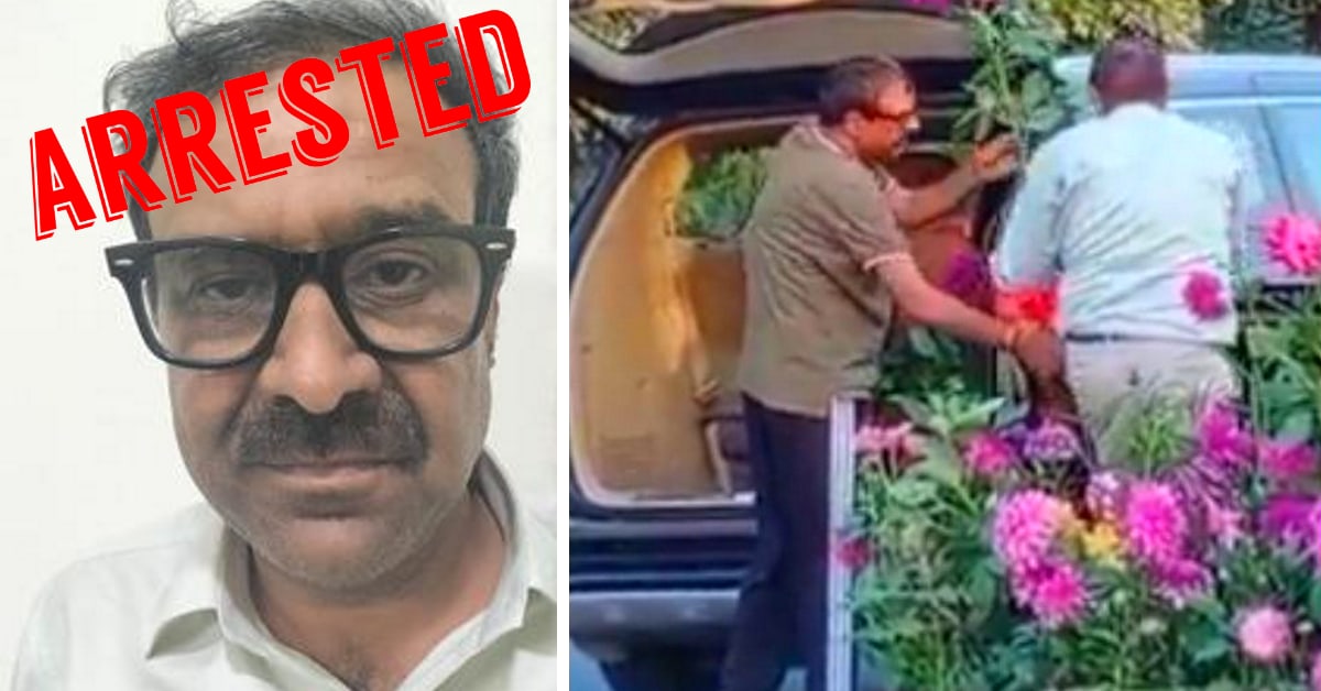 Gurgaon man in Kia Carnival who allegedly stole G20 flower pots arrested