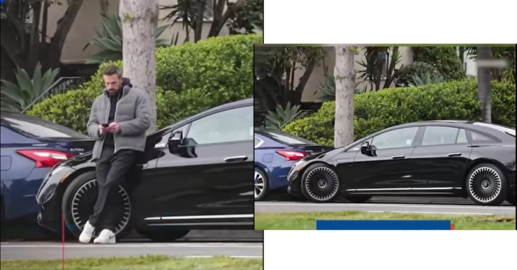 Hollywood actor Ben Affleck bumps into multiple cars while getting Mercedes out of parking [Video]