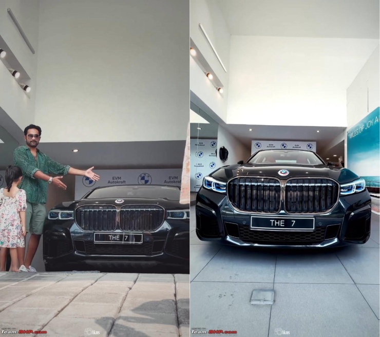 Malayalam movie actor Asif Ali brings home a BMW 7-Series worth Rs 1.35 crore