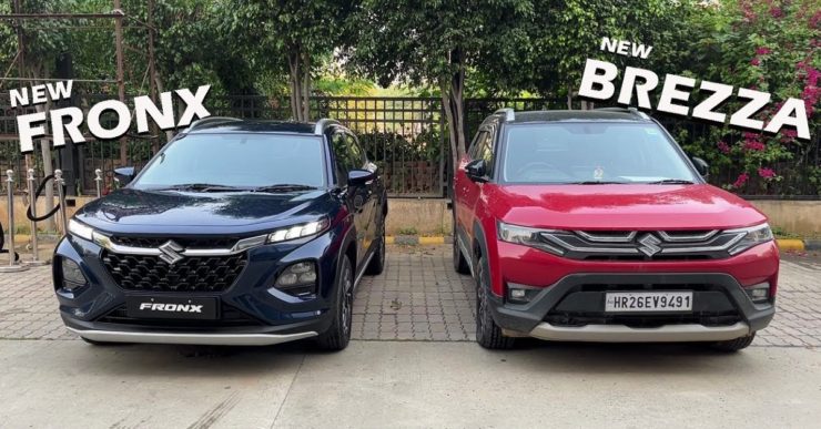 Maruti Suzuki fronx vs brezza