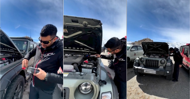 Mahindra Thar owner uses Vodka as wiper fluid: Here’s why