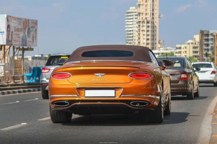 Anant Ambani’s newest Bentley Continental GTC Speed spotted on Mumbai streets