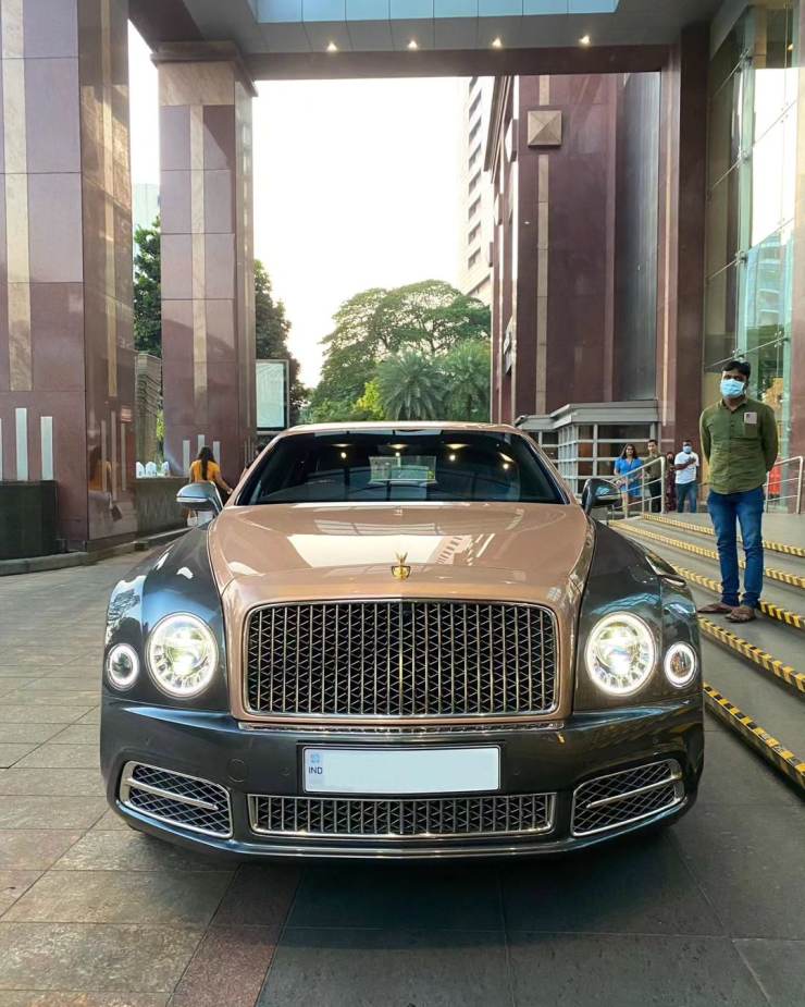 Bentley Mulsanne Centenary Edition EWB är Indiens dyraste superlyxbil och ägs av ordföranden för British Biologicals