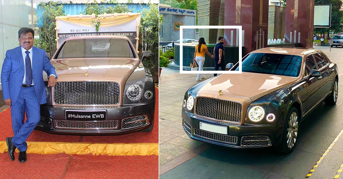 Bentley Mulsanne Centenary Edition EWB är Indiens dyraste superlyxbil och ägs av ordföranden för British Biologicals
