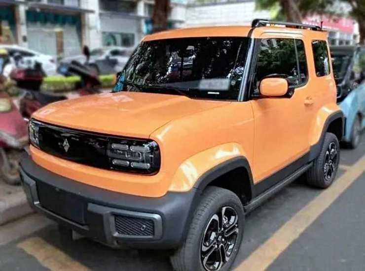 Kinesisk copycat av Jimny spionerade före lanseringen, men det här är en EV!