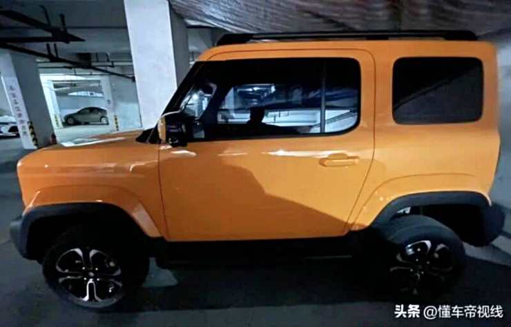 Kinesisk copycat av Jimny spionerade före lanseringen, men det här är en EV!