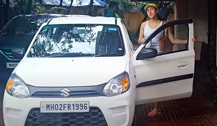 Super affordable cars of Bollywood actresses: Sara Ali Khan’s Maruti Alto to Kim Sharma’s Tata Nano