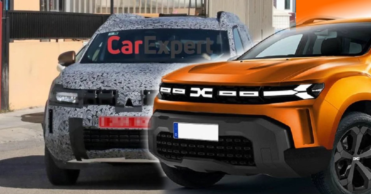 Renault Duster with Bigster design spied