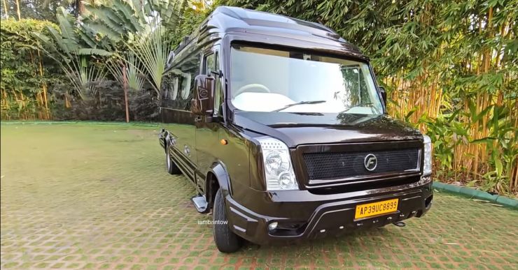 This custom made Force Traveller caravan from Kerala costs Rs 50 lakh [Video]