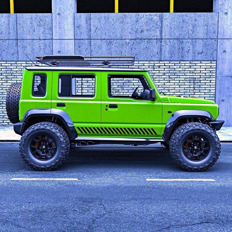 Maruti Suzuki Jimny 5-door Overlander edition looks ready to conquer terrains
