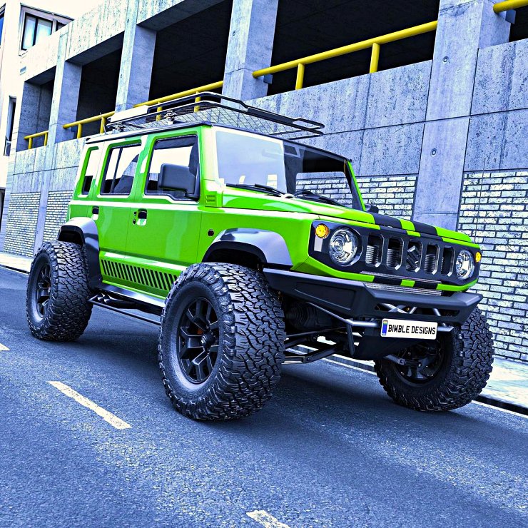Maruti Suzuki Jimny 5-door Overlander edition looks ready to conquer terrains