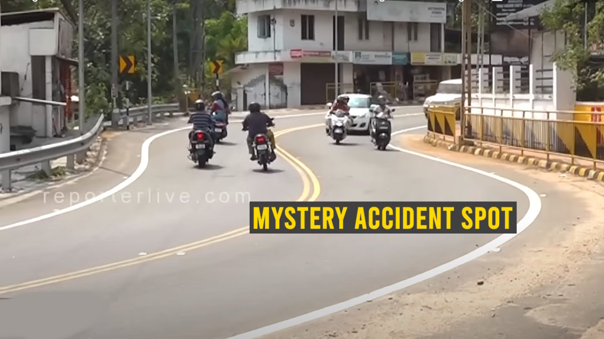 Two-wheelers at the mystery accident spot