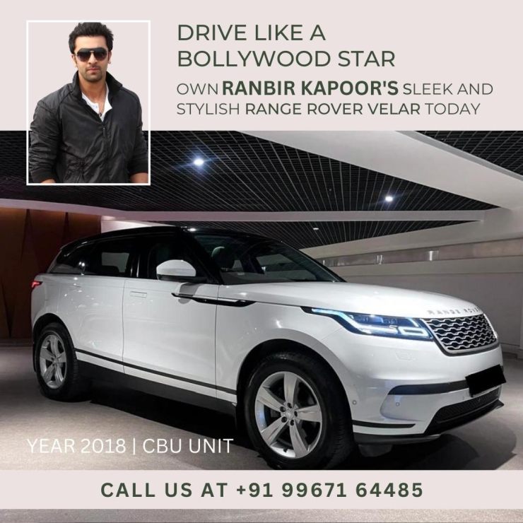 Ranbir Kapoor’s Range Rover Velar is up for sale: Interested?