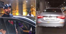 Cricketer Rohit Sharma seen driving his Mercedes-Benz S-Class 350d luxury sedan [Video]