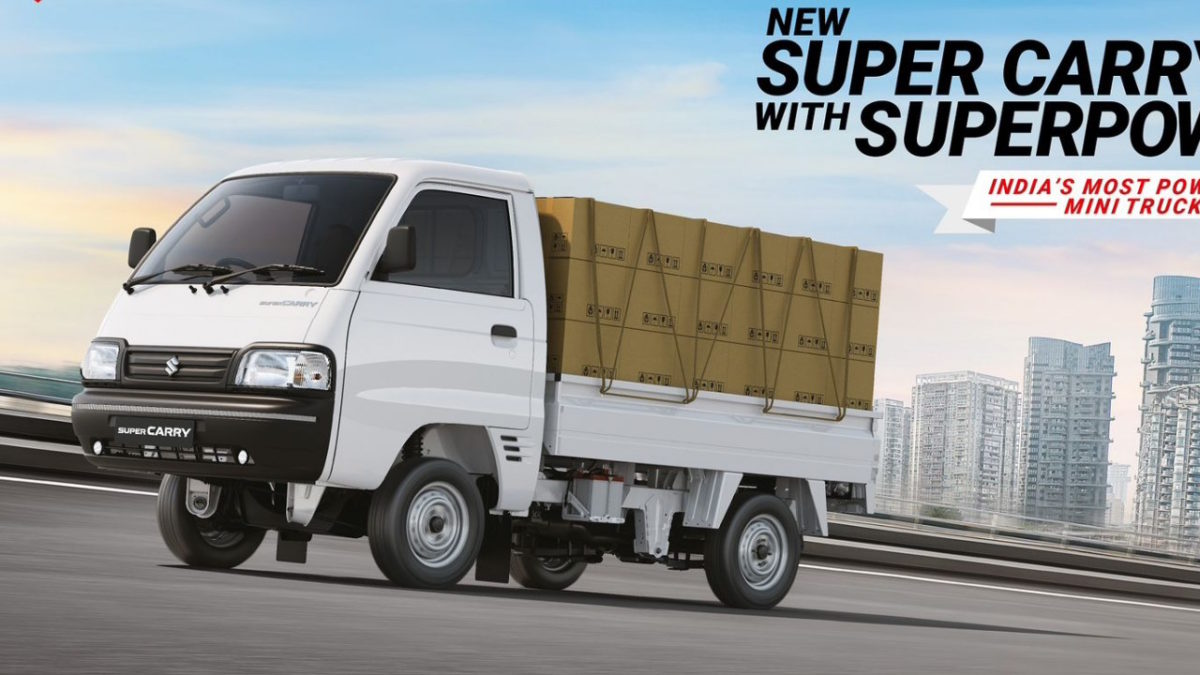 Maruti Suzuki Super Carry K-series engine mini trucks