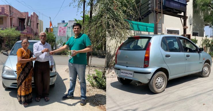 Man hunts family’s first car for 10 years: Finally manages to buy back 20-year old Tata Indica [Video]