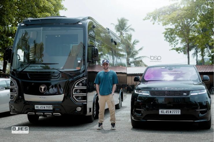 Malayalam actor Tovino Thomas adds a custom built luxury caravan to his collection [Video]