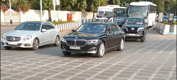 Bilionaire Gautam Adani’s BMW 730ld DPE Signature spotted in Mumbai [Video]