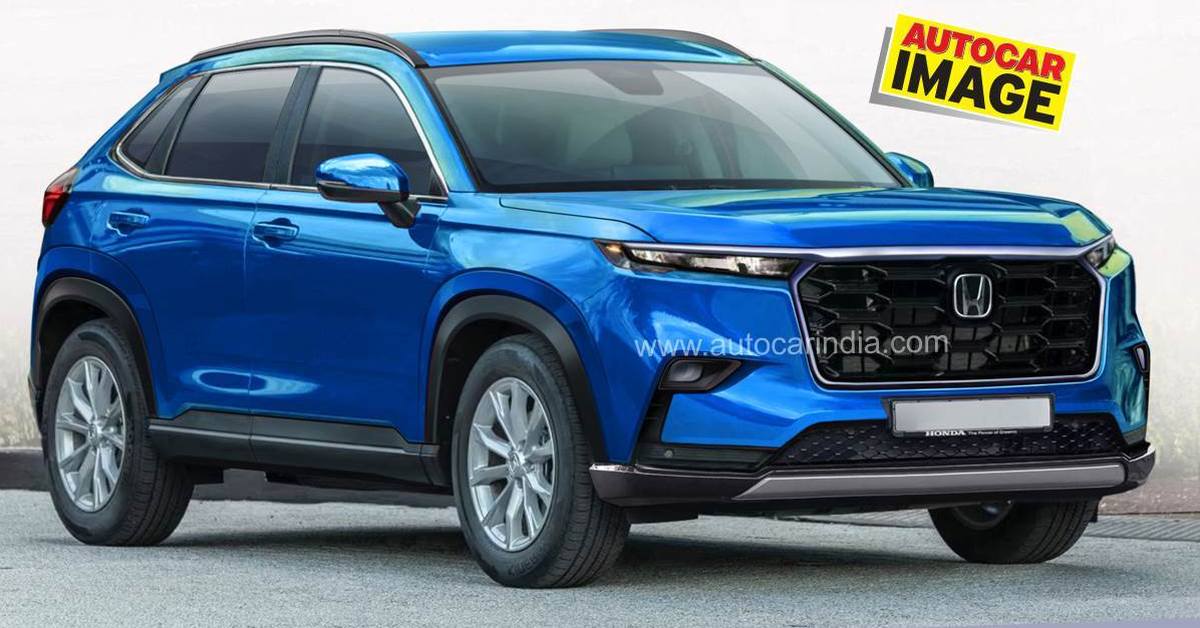 Honda Mid-size SUV render