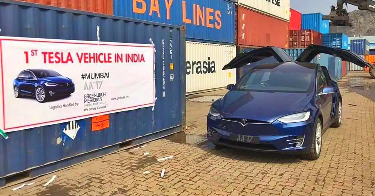 India's first Tesla Model X featured
