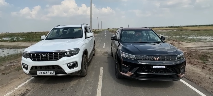 Mahindra Scorpio-N vs XUV400 Electric SUV in a drag race – Diesel power vs EV power [Video]