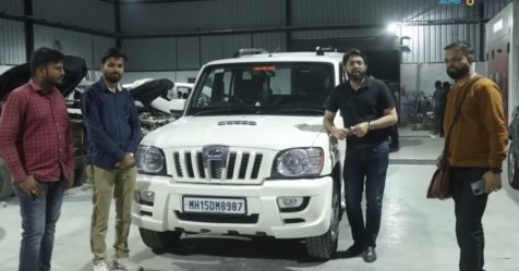 Mahindra Scorpio restored like brand new