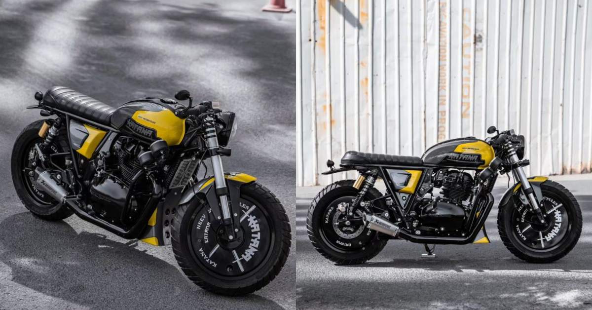 Royal Enfield interceptor 650 modified featured