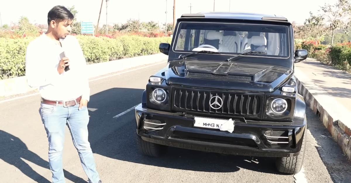 Tata Sumo Converted into Mercedes G63 AMG
