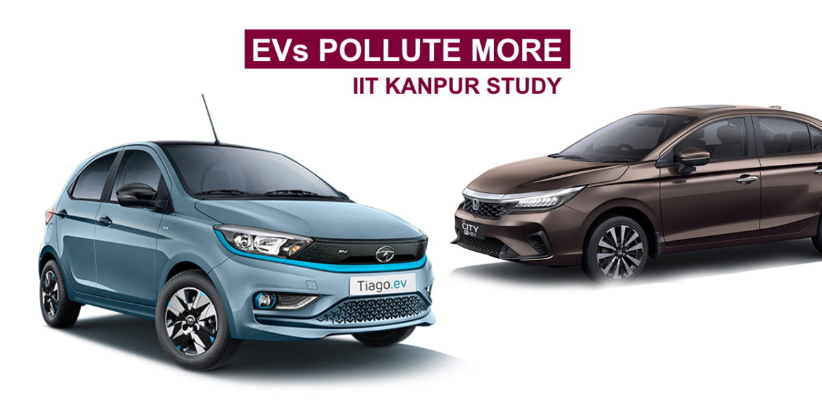 IIT Kanpur study on EV pollution featured image