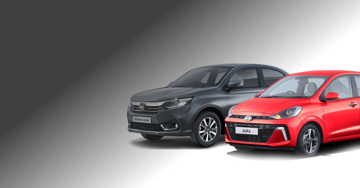 hyundai aura vs honda amaze best variants under rs 10 lakh for the performance enthusiast hyundai aura vs honda amaze best variants under rs 10 lakh for the performance enthusiast