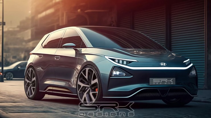 Next gen Hyundai i20 Electric Hatchback What it ll look like Video