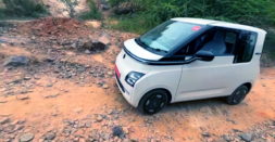 MG Comet EV - India's most affordable electric car - goes off-roading [Video]