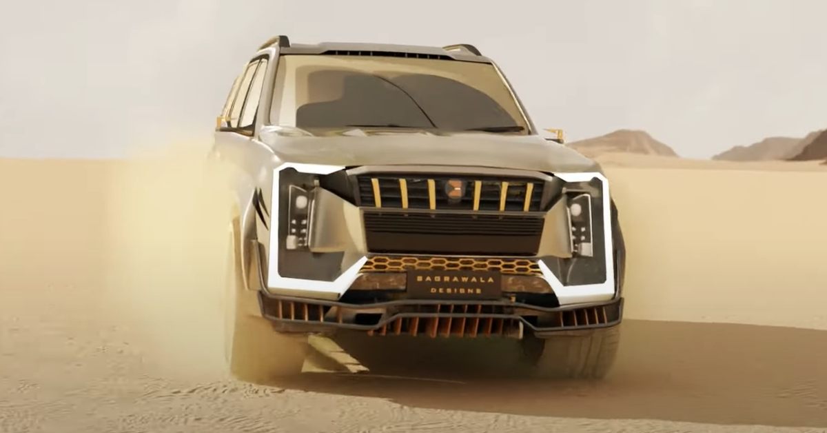 Mahindra Scorpio N facelift render looks inspired from Mad Max movie