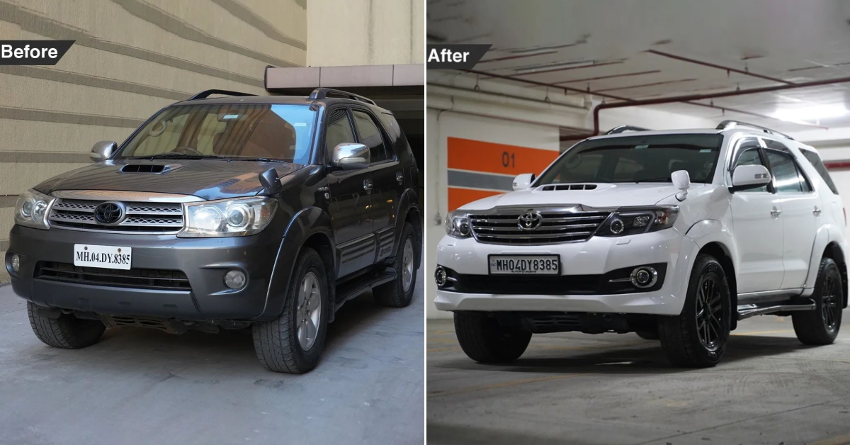 toyota fortuner type 1 to type 2