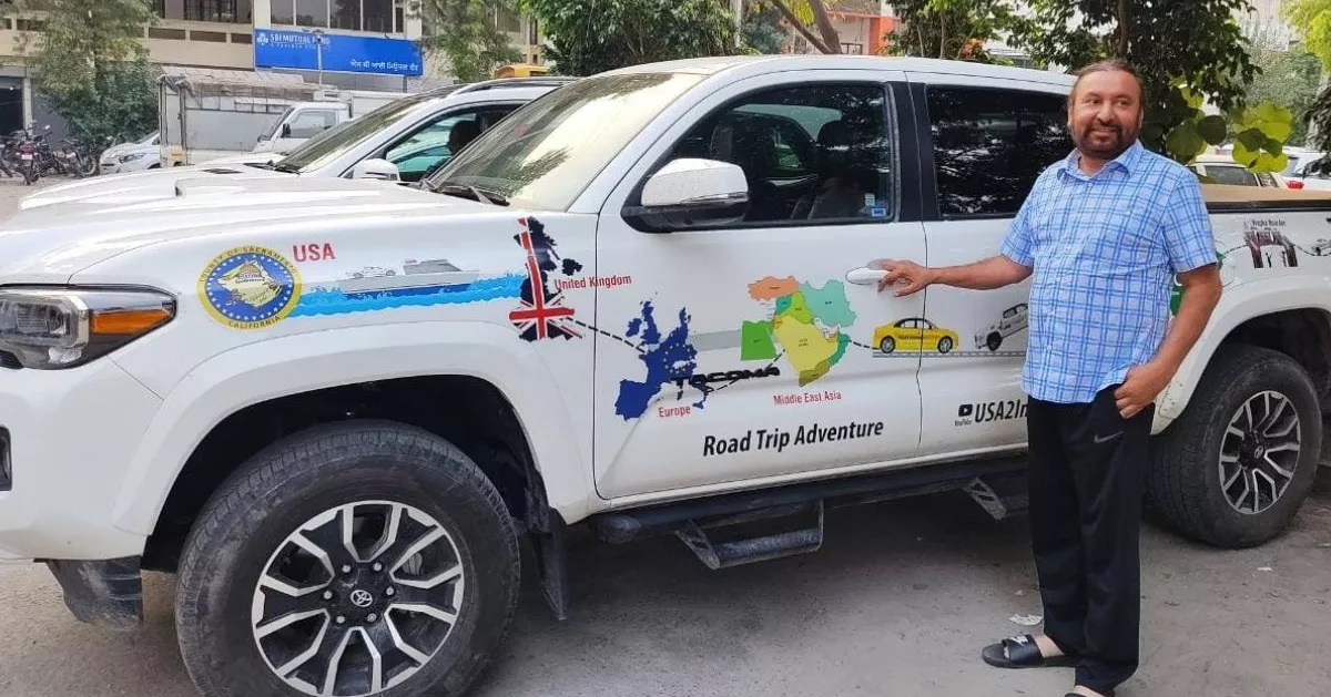 usa to india Toyota tacoma