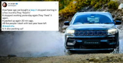 Noted journalist Vir Sanghvi disappointed after Jeep Compass breaks down 3 times in 1 year: Issue resolved, says Jeep India