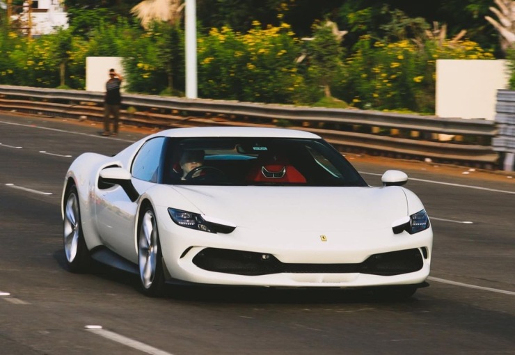 Raymond CEO drives Pontiac TransAm muscle car without number plates on Mumbai roads