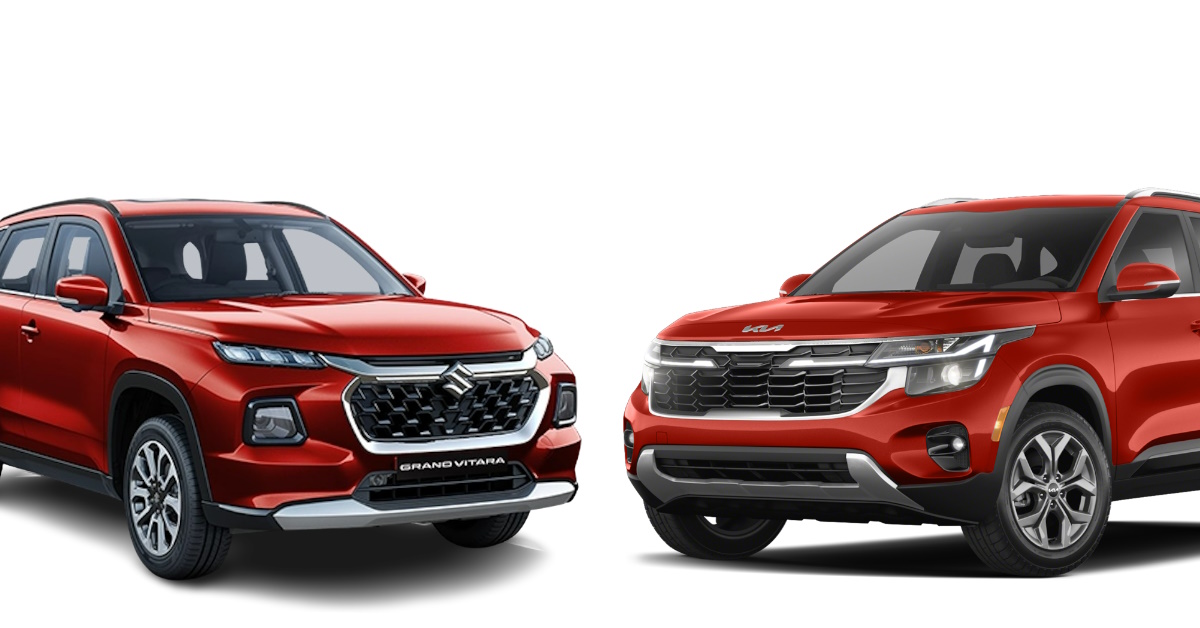 kia seltos vs maruti suzuki grand vitara comparing their variants priced rs 13 14 lakh for safety conscious car buyers kia seltos vs maruti suzuki grand vitara comparing their variants priced rs 13 14 lakh for safety conscious car buyers