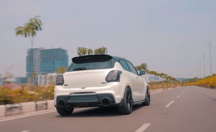 Maruti Swift 1.2 tastefully modified with cosmetic and performance enhancements [Video]