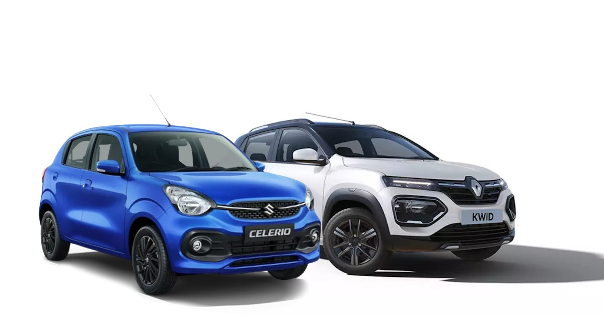 renault kwid vs maruti suzuki celerio best variant under rs 7 lakh for first time car buyers renault kwid vs maruti suzuki celerio best variant under rs 7 lakh for first time car buyers