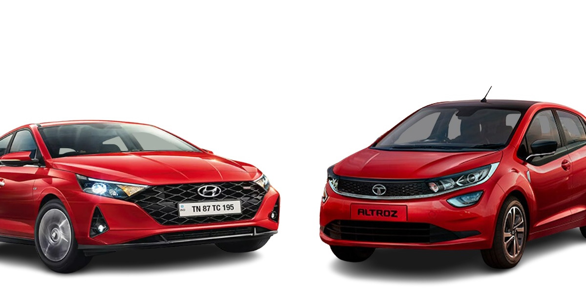 Tata Altroz vs Hyundai i20 comparison featured image