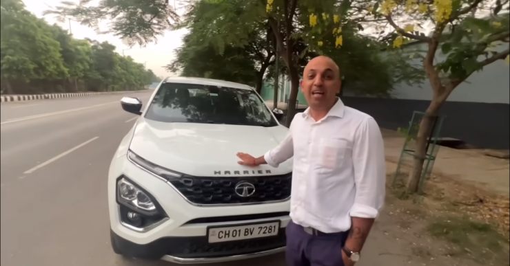Tata Harrier owner shares his experience after completing 1 lakh km with SUV 