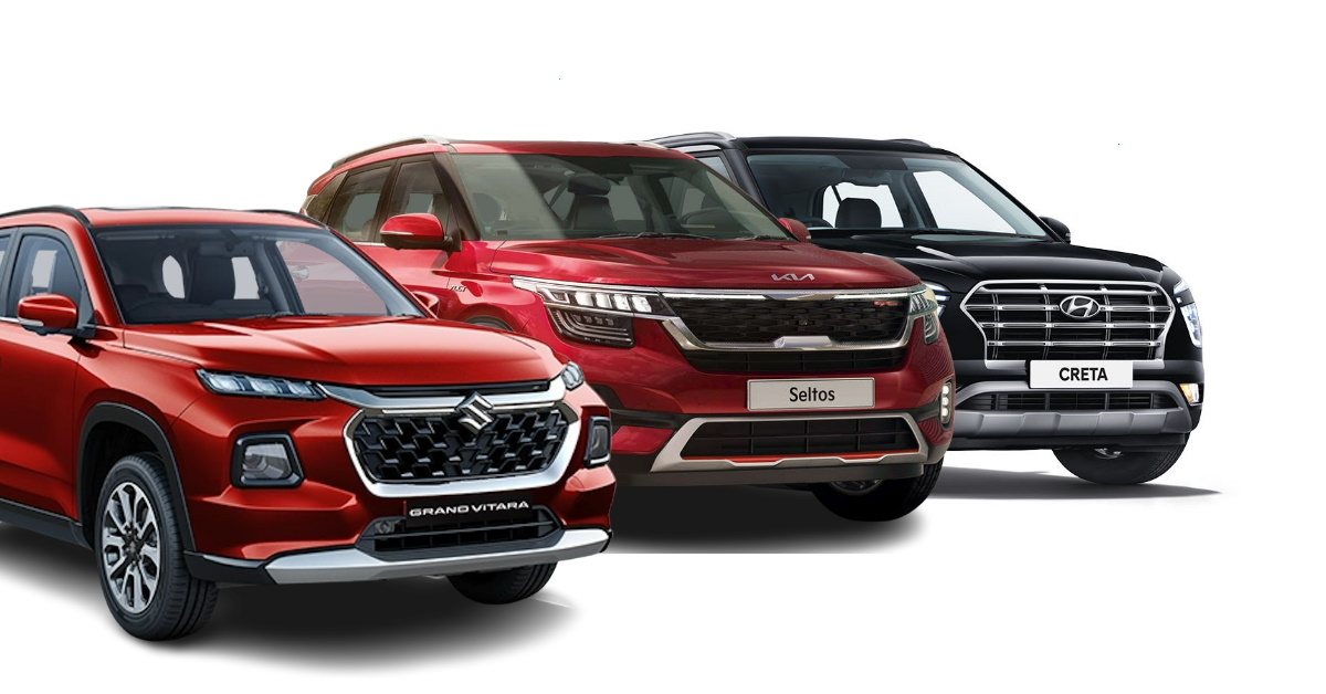 tech savvy buyers guide to maruti suzuki grand vitara kia seltos and hyundai creta budget friendly variants tech savvy buyers guide to maruti suzuki grand vitara kia seltos and hyundai creta budget friendly variants