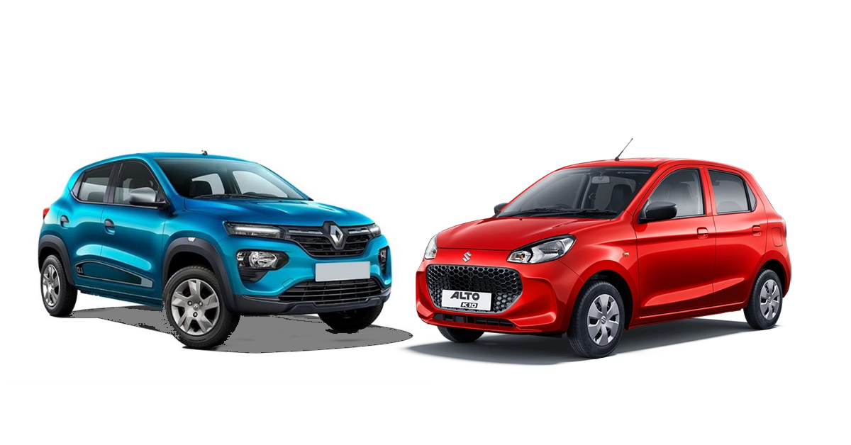 renault kwid vs maruti suzuki alto k10 comparing variants under rs 6 lakh for the senior citizen car buyer renault kwid vs maruti suzuki alto k10 comparing variants under rs 6 lakh for the senior citizen car buyer
