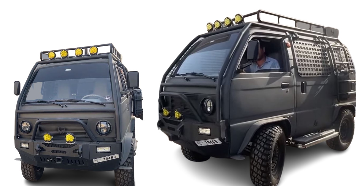 Modified Maruti Omni