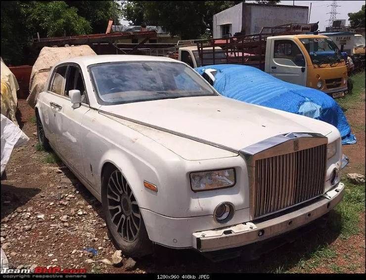 5 abandoned Rolls Royce luxury sedans of India