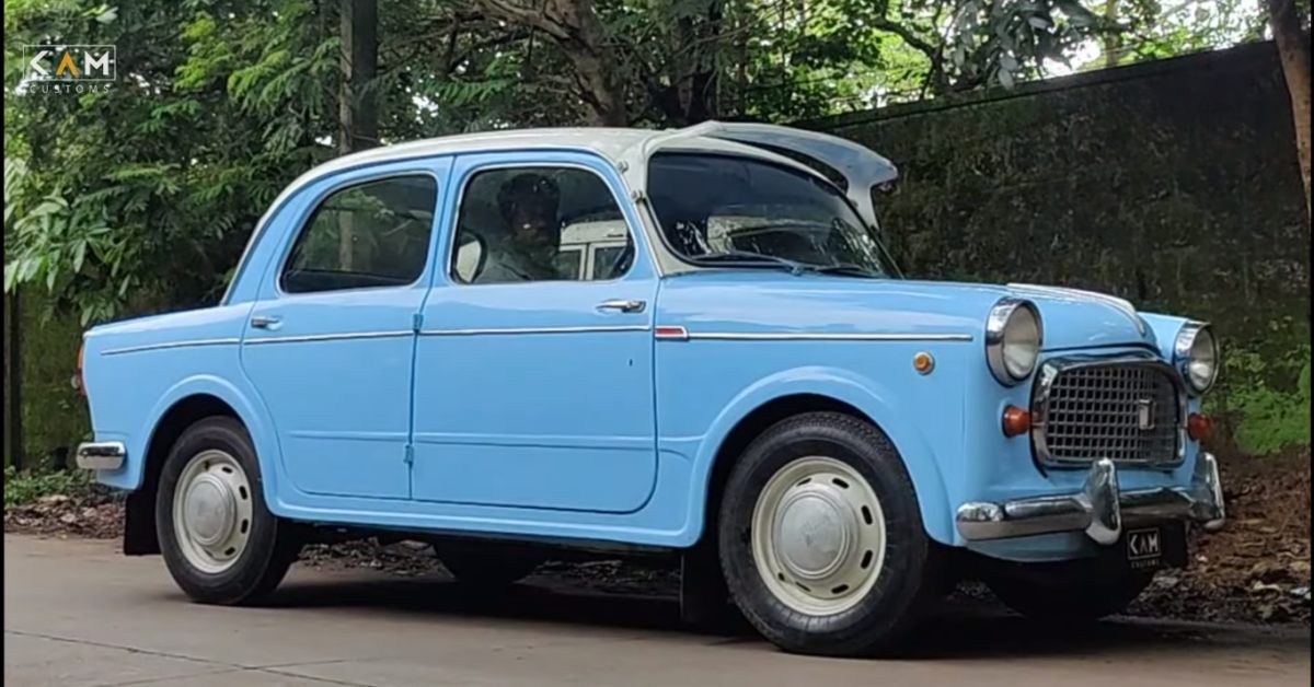 Fiat 1100 Super Select restored