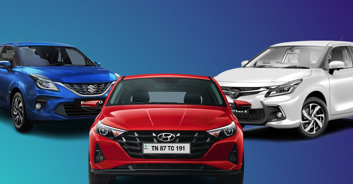 Maruti Baleno vs Hyundai i20 vs Toyota Glanza featured image Maruti Baleno vs Hyundai i20 vs Toyota Glanza featured image